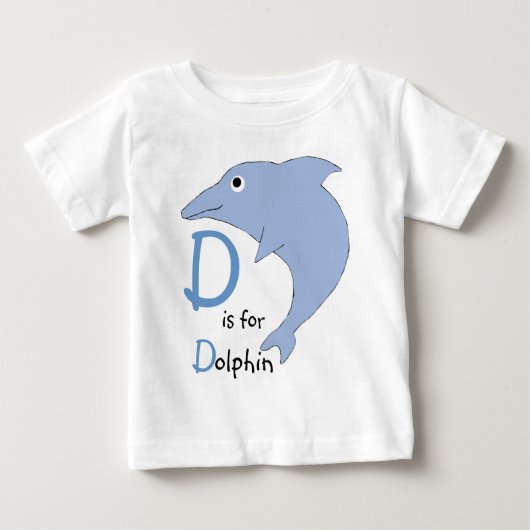 DはドルフィンTシャツ ベビーTシャツ (正面)
