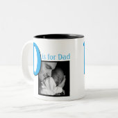 Dはパパ ツートーンマグカップ (正面左)