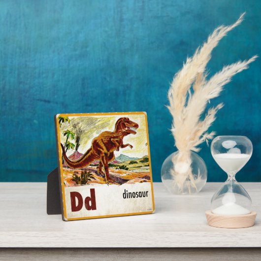 Dは恐竜の為だ フォトプラーク (インサイチュ)