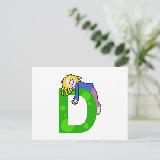 Dは….. ポストカード (スタンド正面)