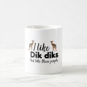 DはDik Dik用 コーヒーマグカップ (中央)