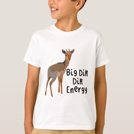 DはDik Dik用 Tシャツ (正面)