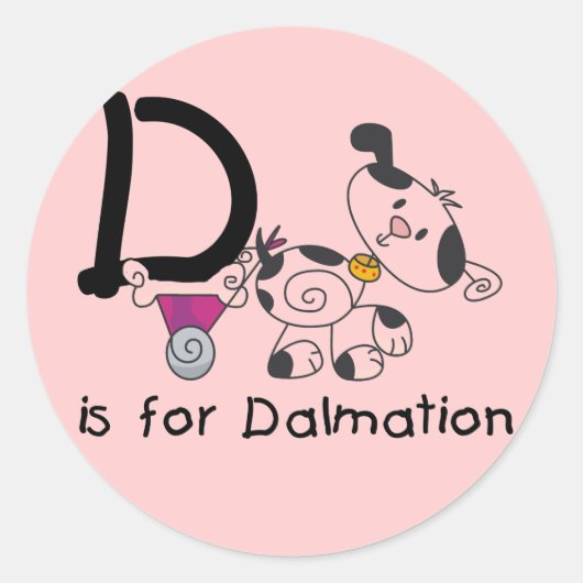 DはTシャツとギフト用 ラウンドシール (正面)