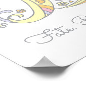 Dイニシャルデスティニー女の子の名前意味ポスター ポスター (角)