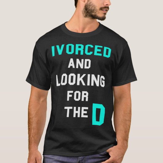 Dオンラインデートすることを探おもしろいし始めた Tシャツ (正面)