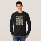 dスモーイングインおもしろいプログカウパン tシャツ (正面フル)
