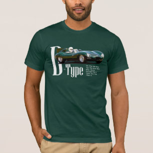Dタイプのジャガー Tシャツ