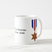 Dデイ退役軍人マグ コーヒーマグカップ (正面右)