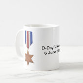 Dデイ退役軍人マグ コーヒーマグカップ (正面左)