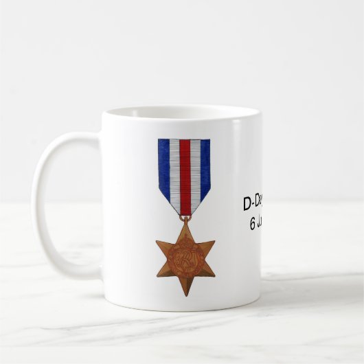 Dデイ退役軍人マグ コーヒーマグカップ (左)
