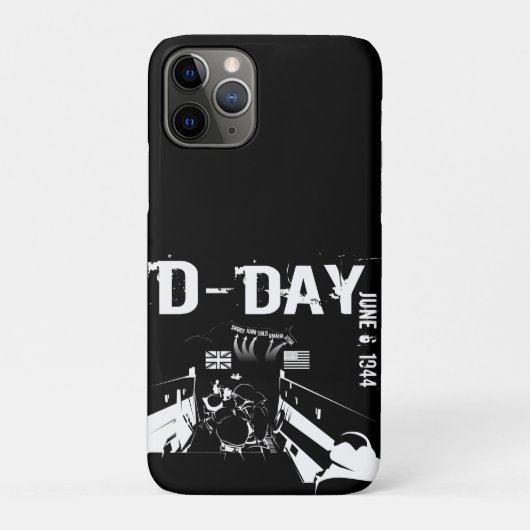 Dデイ 1944年6月6日 Case-Mate iPhoneケース (裏)