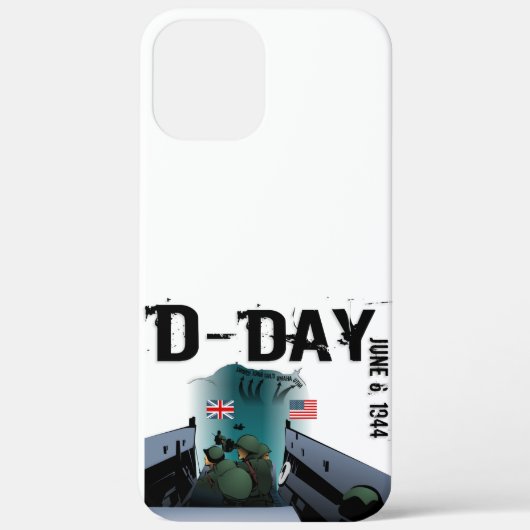 Dデイ 1944年6月6日 Case-Mate iPhoneケース (裏面)
