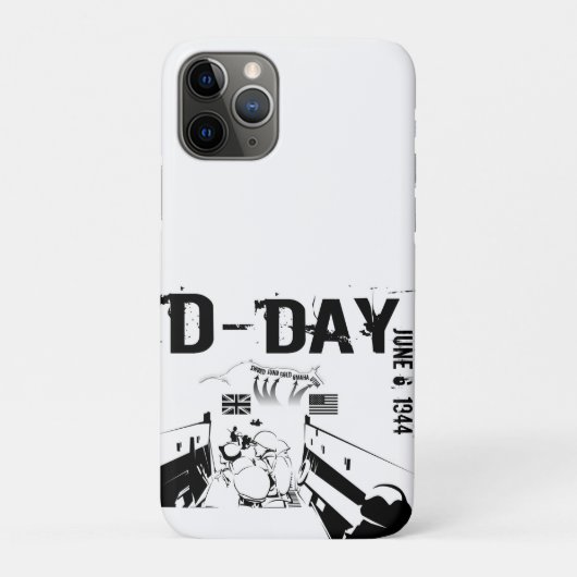 Dデイ 1944年6月6日 Case-Mate iPhoneケース (裏)