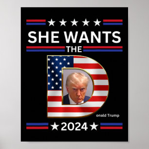 Dドナルドトランプ2024選挙を望大統領のむ ポスター