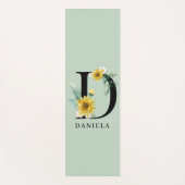 DフローラパーソナライズされたM  ヨガマット (正面)