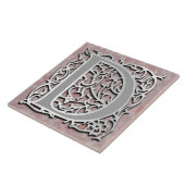 Dモノグラム「銀石」セラミックタイル タイル (側面)