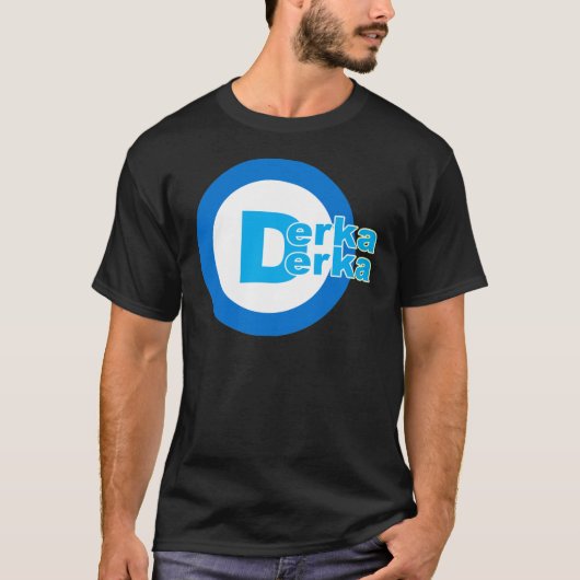 DロゴDERKA DERKA Tシャツ (正面)