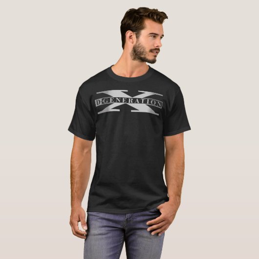 D世代X Tシャツ (正面フル)