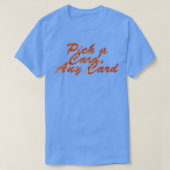 d任意のdを選択 tシャツ (デザイン正面)