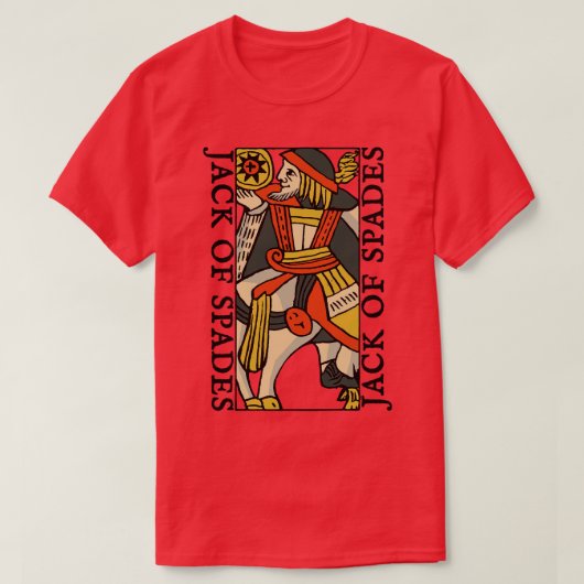 d個の遊スペードキャラクター tシャツ (デザイン正面)