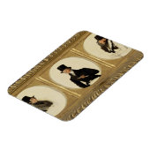 D卿エグリントン卿ポートレートのための勉強 マグネット (左側)