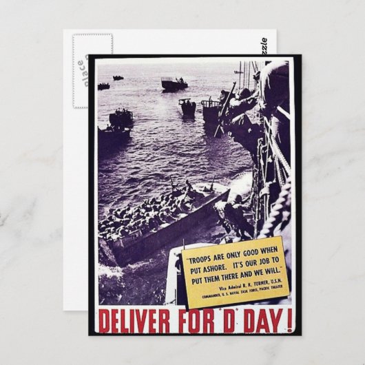 D'日の配信! ポストカード (正面/裏面)