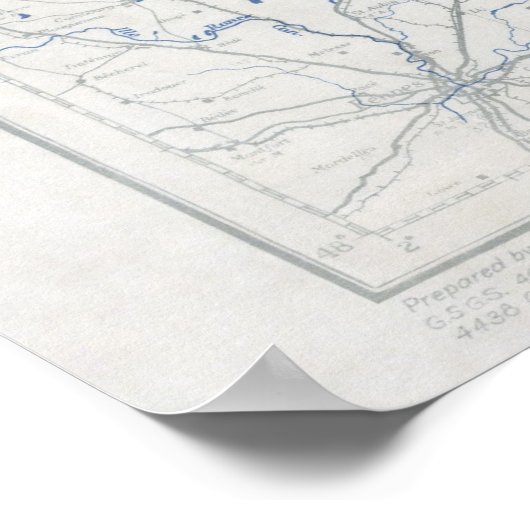 D日マップ ポスター (角)