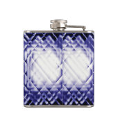 D正方形 – ネイビー – C フラスク (裏面)