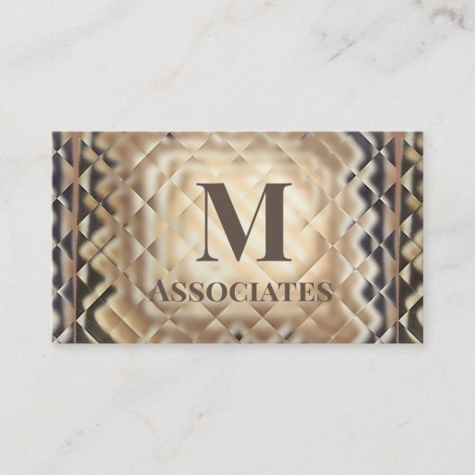 D正方形 – M 名刺 (正面)