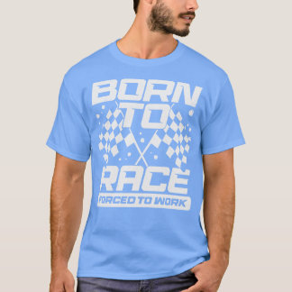 D生まれを急いで仕事に行く Tシャツ