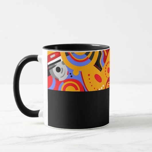 D07 - Tasse mit verschiedenen Formen マグカップ (左)