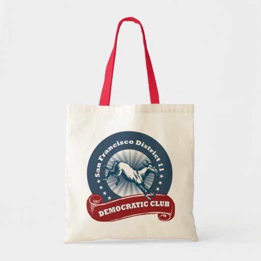 D11区域の歩くのバッグ トートバッグ (正面)