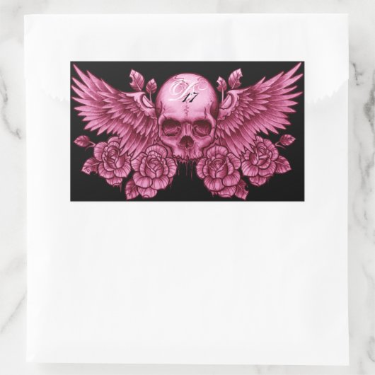 D17 Stiker 長方形シール (バッグ)