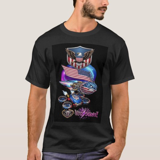 D1-アメリカ合衆国 Tシャツ (正面)