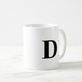 D1 - 初年度の歯学部生マグ コーヒーマグカップ (正面右)