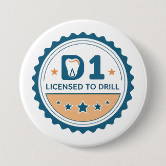D1 to DDS Dental Student Button 缶バッジ