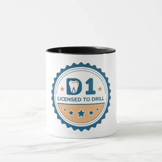 D1 to DDS  Dental Student Tote Bag マグカップ (中央)