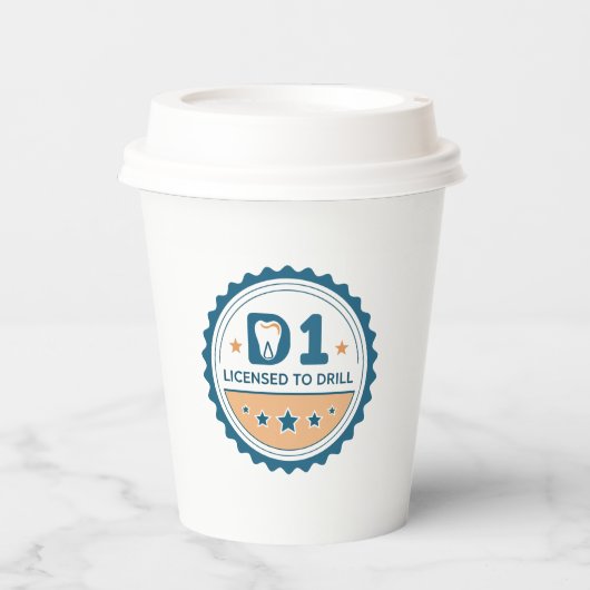D1 to DDS Dental Student Tote Bag 紙コップ (正面)