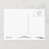 D2ホワイトテールディアー春バックスインコットンウッズ ポストカード (裏面)