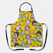 D20サイコロセットパターン エプロン (正面)