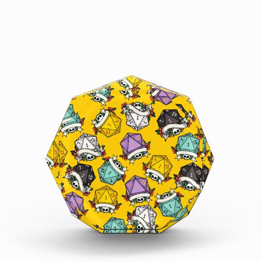 D20サイコロセットパターン フォトブロック (正面)