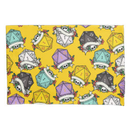 D20サイコロセットパターン 枕カバー