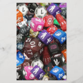 d20サイコロ (正面)