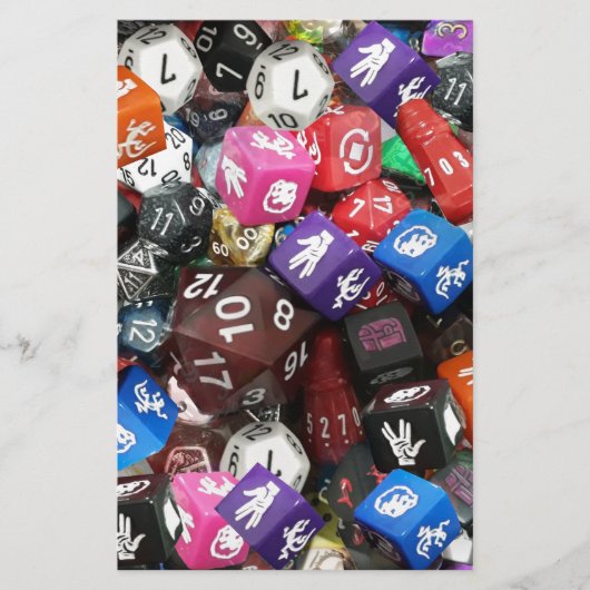 d20サイコロ (正面)