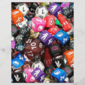 d20サイコロ (正面)