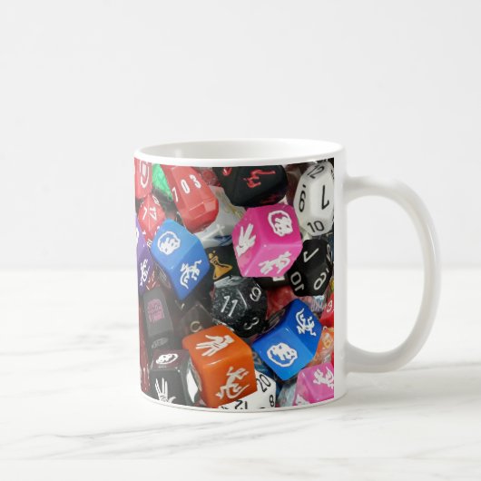 d20サイコロ コーヒーマグカップ (右)