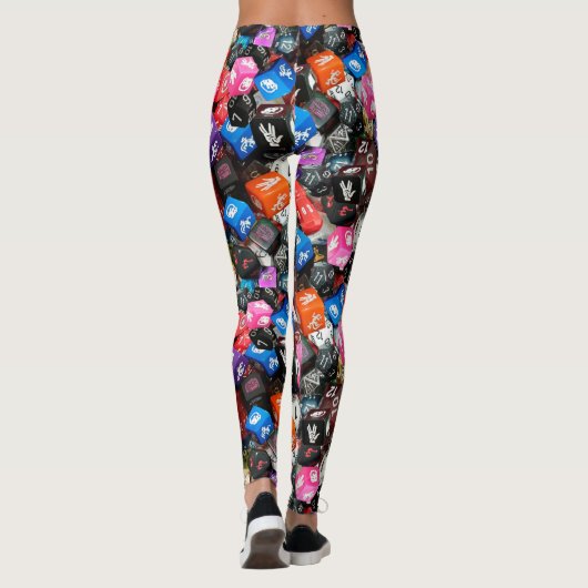 d20サイコロ レギンス (裏面)