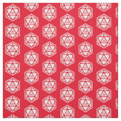 D20パターン ファブリック (見本)