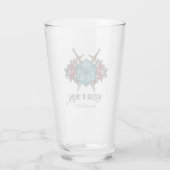 D20モノグラムRPGウェディング記念品 タンブラーグラス (裏面)