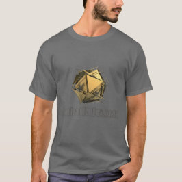 D20ロゴを爆発させる戦闘ルール Tシャツ